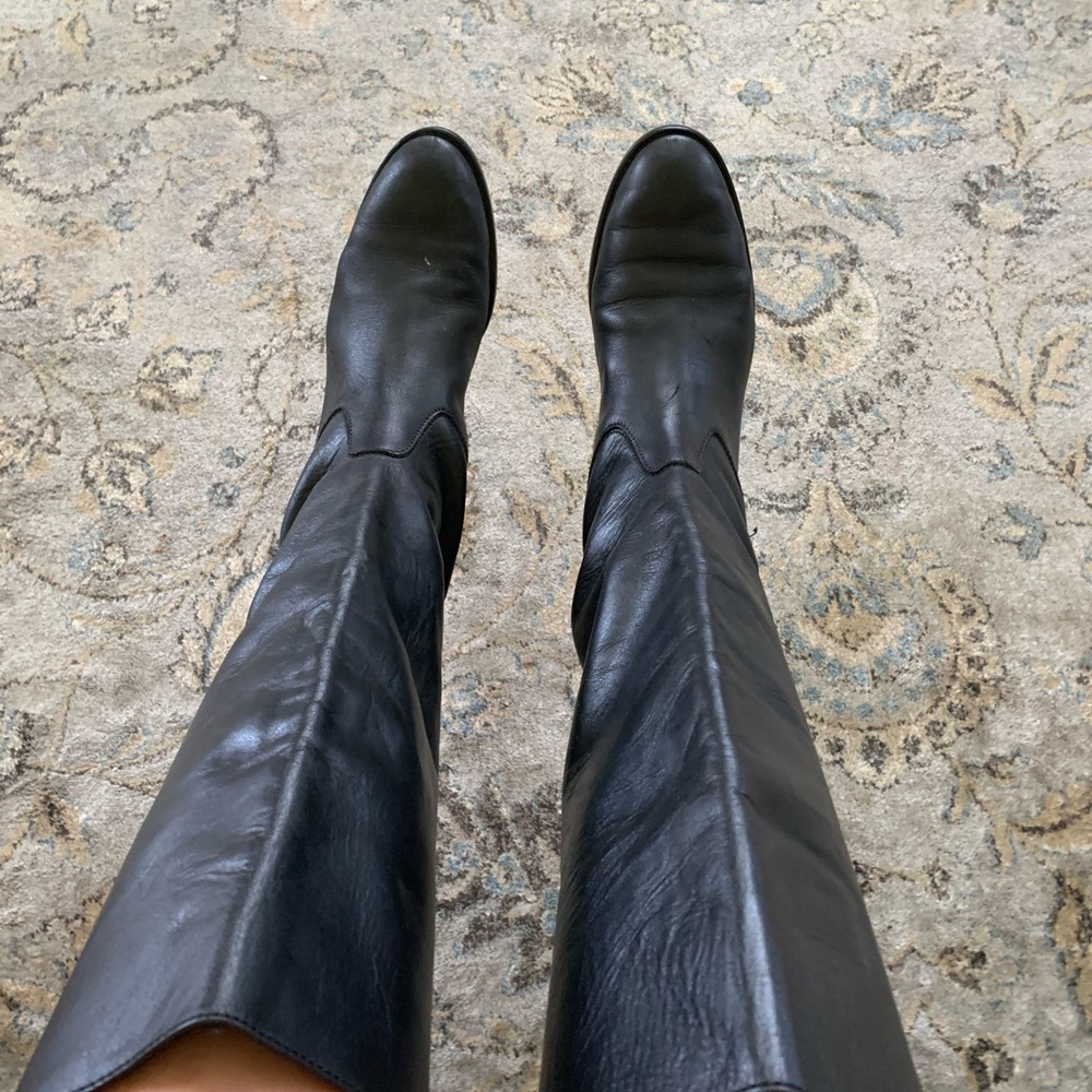 J crew leather boots